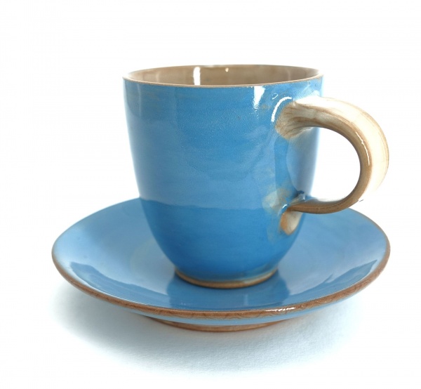Espressotasse mit -unterteller