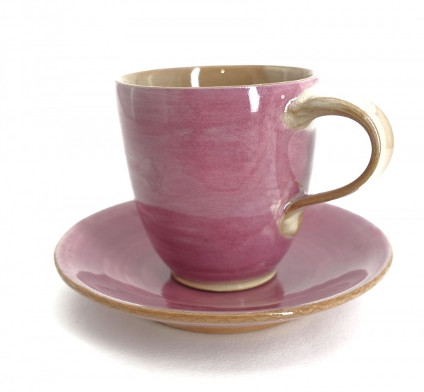 Espressotasse mit -unterteller