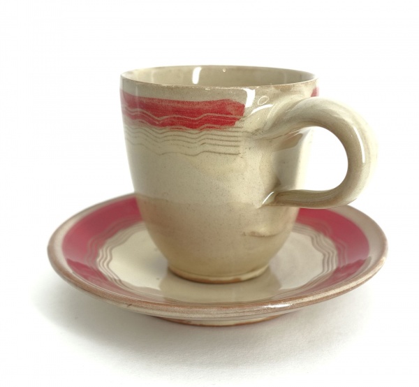 Espressotasse mit -unterteller